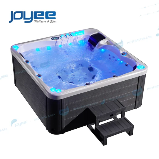 Joyee 工場格安価格 6 人電気ジャグジー ジャグジー屋外スパ ホットタブ