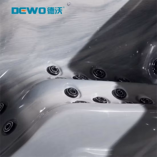 Sunrans アクリル浴槽ジャグジーマッサージ水泳スパプール 6 人屋外高品質高級ハイドロ USA バルボア裏庭用ホットタブ